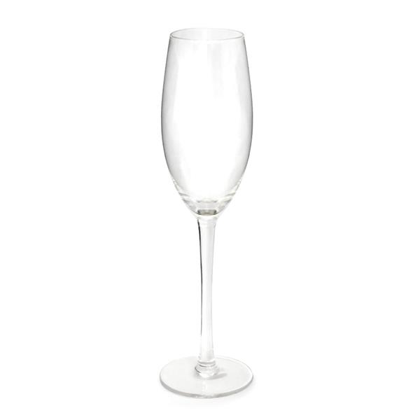 Taça de Champagne em Vidro Cristal Linha Elegance - 230ml