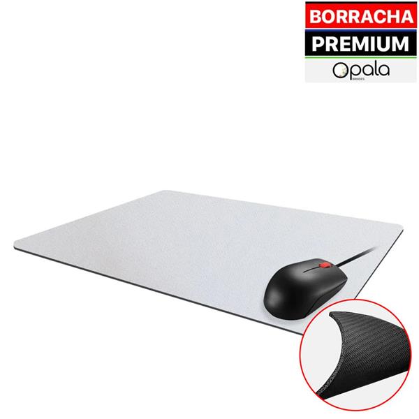 Mega Mouse Pad de Borracha Premium Retangular - 25x35cm