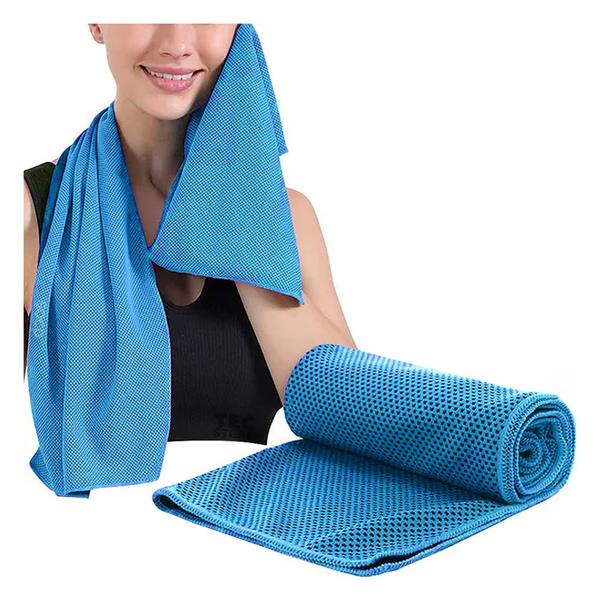 Toalha Fitness para Sublimação 30x80cm - Azul Claro