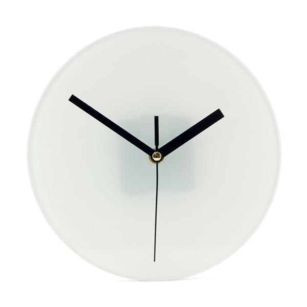 Relógio de Vidro para Sublimação 17,5cm