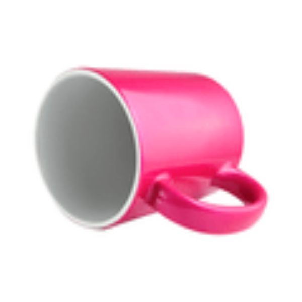 Caneca Metalizada Importada Pink Pérolada - 325ml