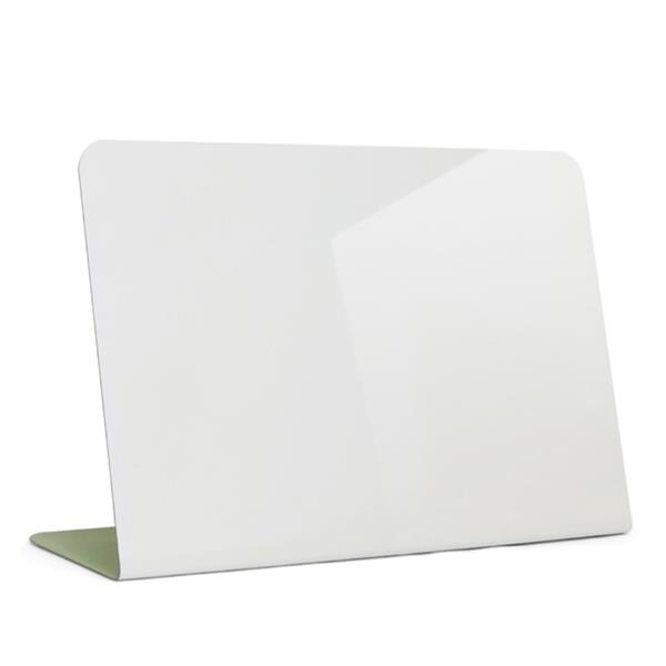 Porta-retrato de Metal Branco 15x20cm Horizontal