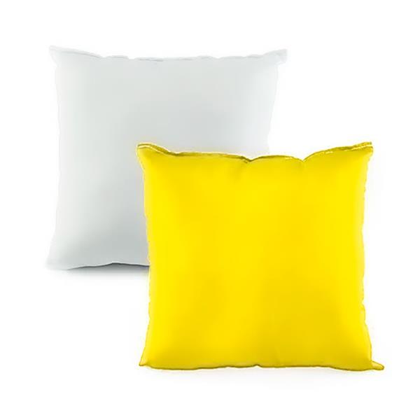 Almofada para Sublimação - Branca / Amarelo