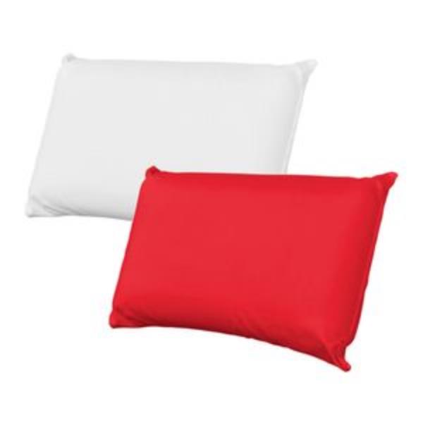 Capa para Travesseiro Vermelha / Branca - 50x70cm