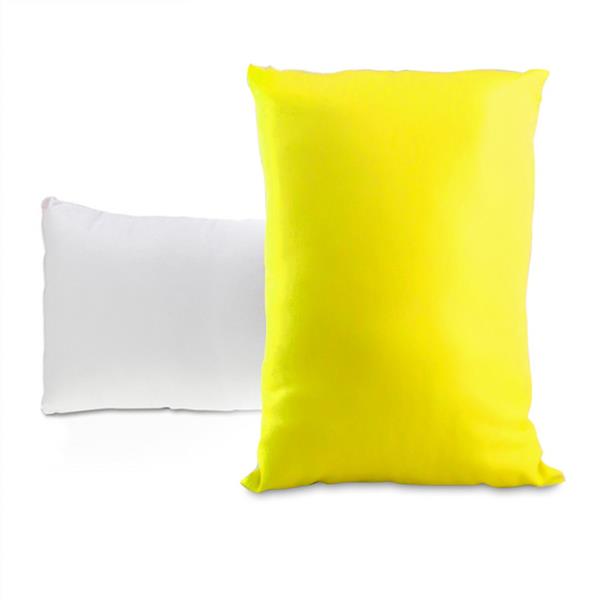 Almofada para Sublimação - Branca / Amarela Claro