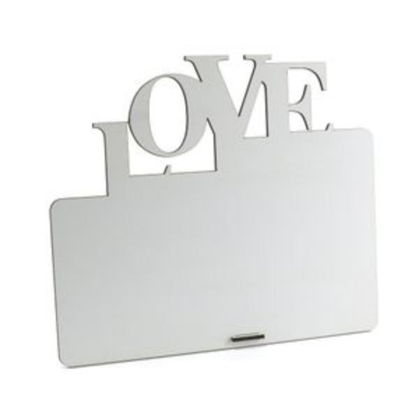 Porta-retrato de MDF Texturizado Modelo Love (25,5 x 21,5cm)