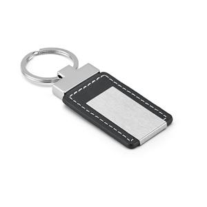 Chaveiro em Couro Sintético e Metal