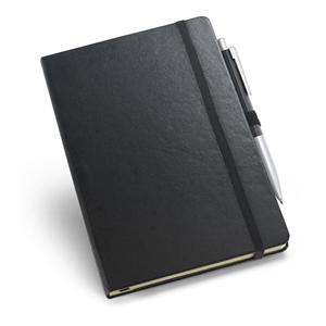 Kit de Caderno A5 e Caneta Esferográfica em Cartão e Alumínio
