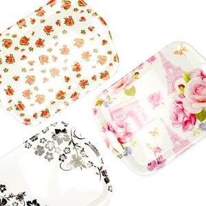 Bandeja de Melamina 37 x 26,5 com Alça