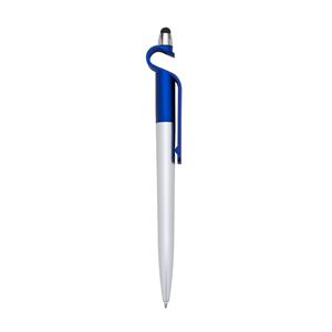 Caneta de Plástico com suporte para celular e touch screen